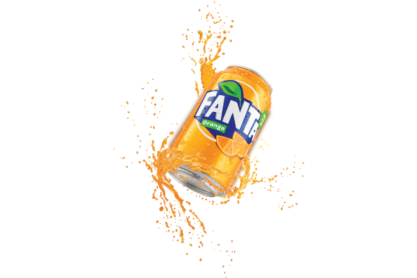 Fanta Can Orange Flavored